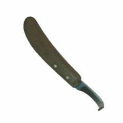 Hall Curved Blade Hoof Knife
