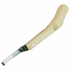 Mustad Dropped Blade Knife